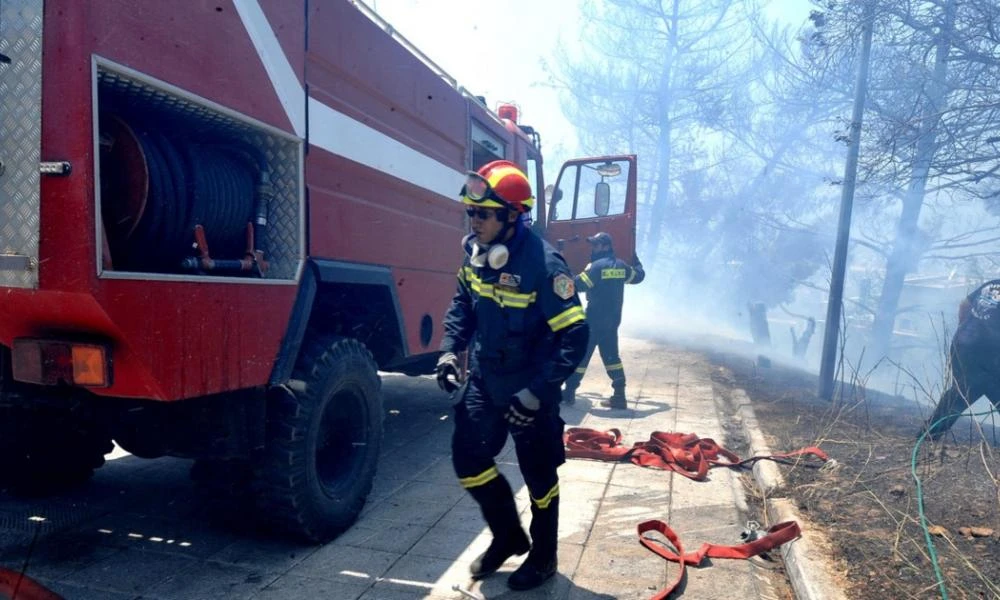 Φωτιά ξέσπασε στη Ζάκυνθο στην περιοχή Κερί